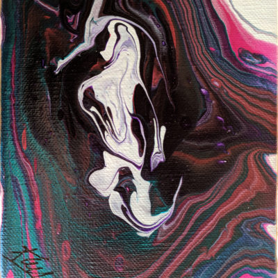Swirling Seahorse (abstract)
